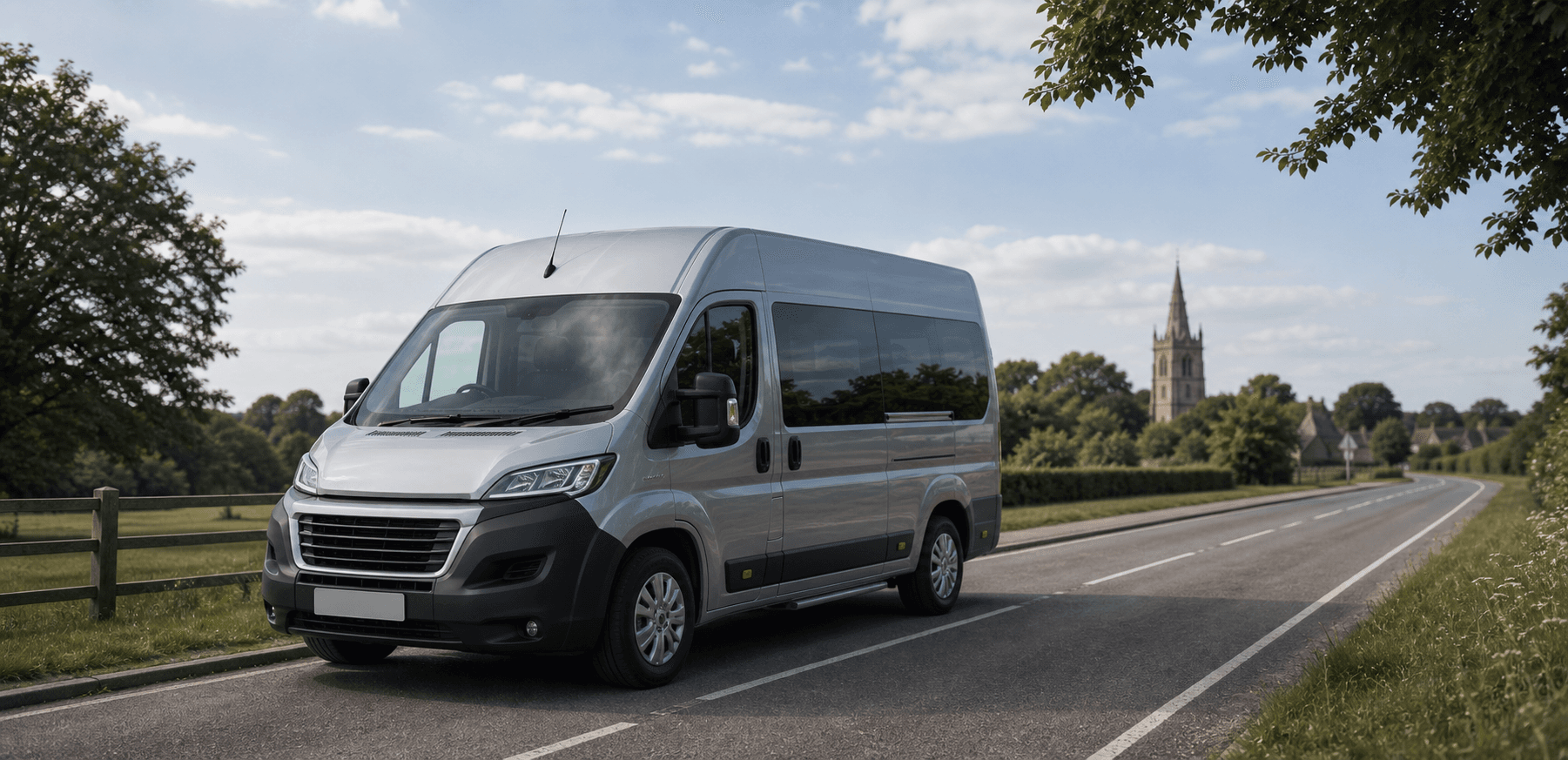 Self-drive minibus available for group travel in Arrington