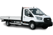 Dropside transit van for trade and site use in Arrington