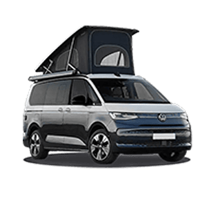VW campervan available for Arrington self-drive hire